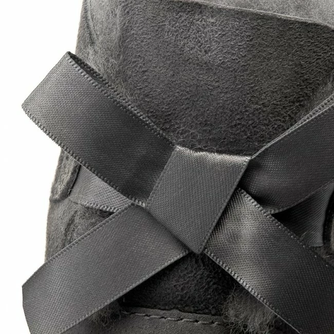 Shoes UGG - W Mini Bailey Bow II 1016501 W/Grey Grey - Image 3