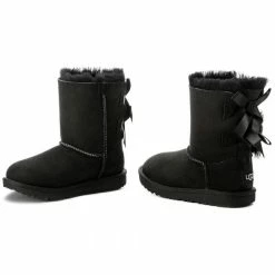 Trekker Boots Shoes UGG - K Bailey Bow II 1017394K K/Blk Black -Togoshi Sales Store 0000200028613 3 sw