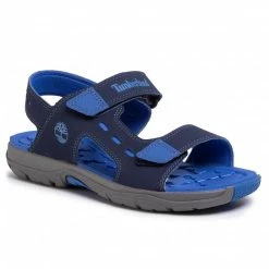 Sandals TIMBERLAND - Moss Jump 2 Strap Sandal TB0A1YNS0191 Navy Nubuuck Navy Blue