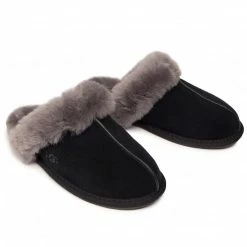 Slippers UGG - W Scuffette II 1106872 Bcgr Black 12 Slippers UGG - W Scuffette II 1106872 Bcgr Black -Togoshi Sales Store 0000207333970 05 ks