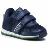 Velcro Trainers BOSS - J09139 M Navy 849 Navy Blue