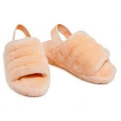 Slippers UGG - W Fluff Yeah Slide 1095119 Scll Orange -Togoshi Sales Store 0000208310390 05 rz
