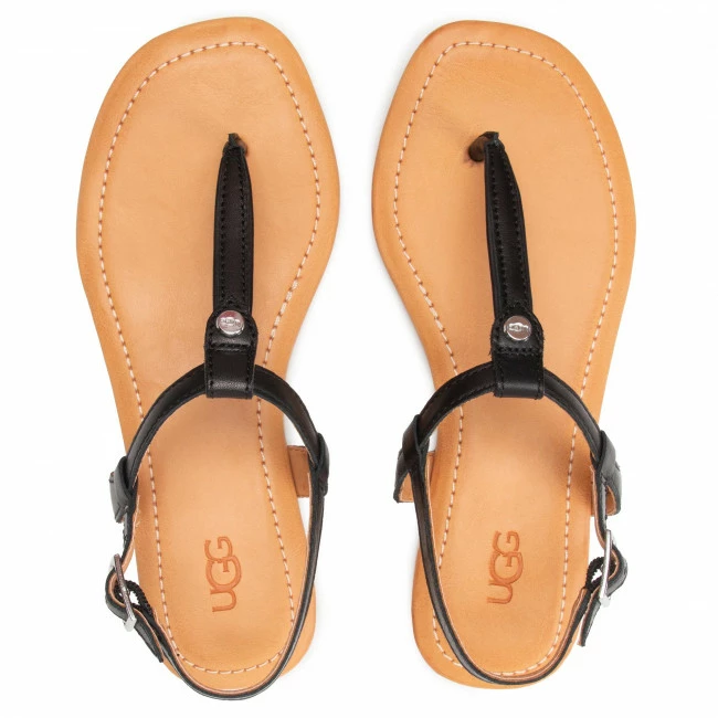 Casual Sandals Sandals UGG - W Madeena 1119759 Blle Black 8 Casual Sandals Sandals UGG - W Madeena 1119759 Blle Black - Image 6