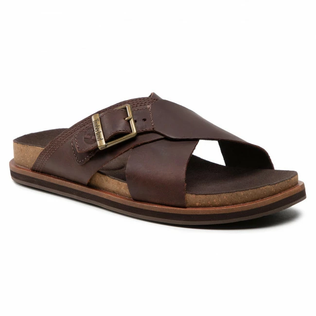 Clogs And Mules Slides TIMBERLAND - Amalfi Vibes Slide TB0A41A1V131 Dk Brown Full Gran Brown 3 Clogs And Mules Slides TIMBERLAND - Amalfi Vibes Slide TB0A41A1V131 Dk Brown Full Gran Brown