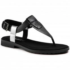 Casual Sandals Sandals TIMBERLAND - Chicago Riverside Thong TB0A23U4015 Black Full Grain Black