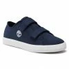 Velcro Plimsolls TIMBERLAND - Newport Bay Canvas 2 Str TB0A2B74019 Navy Canvas Navy Blue -Togoshi Sales Store 0000208372954 01 rz