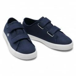 Velcro Plimsolls TIMBERLAND - Newport Bay Canvas 2 Str TB0A2B74019 Navy Canvas Navy Blue -Togoshi Sales Store 0000208372954 03 rz