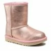 Trekker Boots Footwear UGG - Kids' Classic II Metallic Glitter 1123663K Rgl Pink -Togoshi Sales Store 0000208891196 01 rz