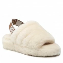 Slippers UGG - W Fluff Yeah Slide 1095119 Nat Beige