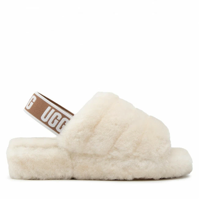 Slippers UGG - W Fluff Yeah Slide 1095119 Nat Beige 4 Slippers UGG - W Fluff Yeah Slide 1095119 Nat Beige - Image 2
