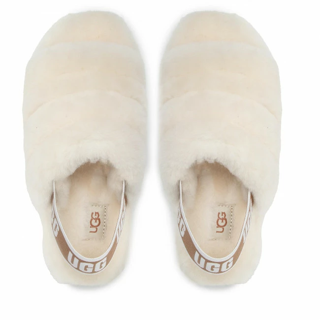 Slippers UGG - W Fluff Yeah Slide 1095119 Nat Beige 8 Slippers UGG - W Fluff Yeah Slide 1095119 Nat Beige - Image 6