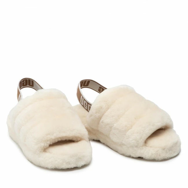 Slippers UGG - W Fluff Yeah Slide 1095119 Nat Beige 7 Slippers UGG - W Fluff Yeah Slide 1095119 Nat Beige - Image 5