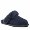 Slippers UGG - W Scuffette II 1106872 Sngh Navy Blue -Togoshi Sales Store 0000208954457 01 bs kopia