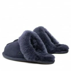 Slippers UGG - W Scuffette II 1106872 Sngh Navy Blue -Togoshi Sales Store 0000208954457 02 bs kopia