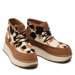 Ankle Boots UGG - W Marin Bootie Cow Print 1121811 CHE Brown -Togoshi Sales Store 0000208955799 04 rz