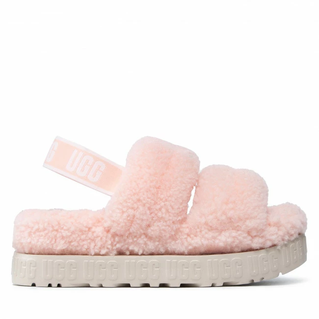 Slippers UGG - W Oh Fluffita 1120876 Pds Pink 4 Slippers UGG - W Oh Fluffita 1120876 Pds Pink - Image 2