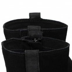 Jackboots Knee High Boots TIMBERLAND - Courma Kid Wl.Biker Bt TB0A2H67015 Black Nubuck Black -Togoshi Sales Store 0000209438710 07 st