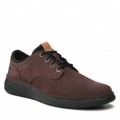 Casual Shoes TIMBERLAND - Cross Mark Pt Oxford TB0A2N27V131 Dark Brown Nubuck Brown