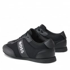 Sneakers Trainers BOSS - Rushman Low 50470180 10199225 01 Black 001 Black -Togoshi Sales Store 0000209631807 02 rz