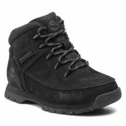 Winter Boots Hiking Boots TIMBERLAND - Euro Sprint TB0A2B7D0011 Black Nubuck Black