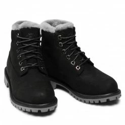Trekker Boots Hiking Boots TIMBERLAND - 6 In PrmWpShearling TB0A2N1U0011 Black Nubuck Black -Togoshi Sales Store 0000209820416 03 rz
