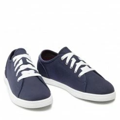 Unisex Plimsolls TIMBERLAND - Skate Park Oxford TB0A2KG70191 Navy Canvas Navy Blue -Togoshi Sales Store 0000300573839 08 is