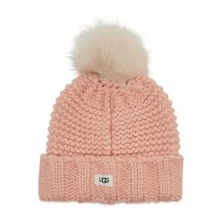 Sets Beanie And Gloves Set UGG - K Infant Knit Set 20124 Pcd Pink -Togoshi Sales Store 0191459127353 0008