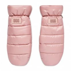 Knitted Gloves Women's Gloves UGG - W Puff Yeah All Weather Mitten 20937 Pcd Pink