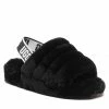 Slippers UGG - W Fluff Yeah Slide 1095119 W/Blk Black -Togoshi Sales Store 01 0000200679280 ts