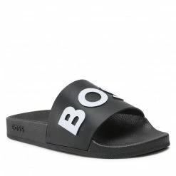 Casual Mules Slides BOSS - Bay 50471271 10242218 01 Black 001 Black
