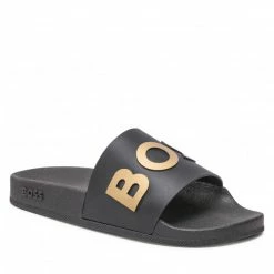 Unisex Slides BOSS - Bay 50471271 10242218 01 Black 001 1 Black