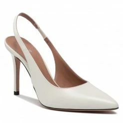 Elegant Sandals Sandals BOSS - Eddie Sling 90-C 50475520 10158393 01 Open White 114 White