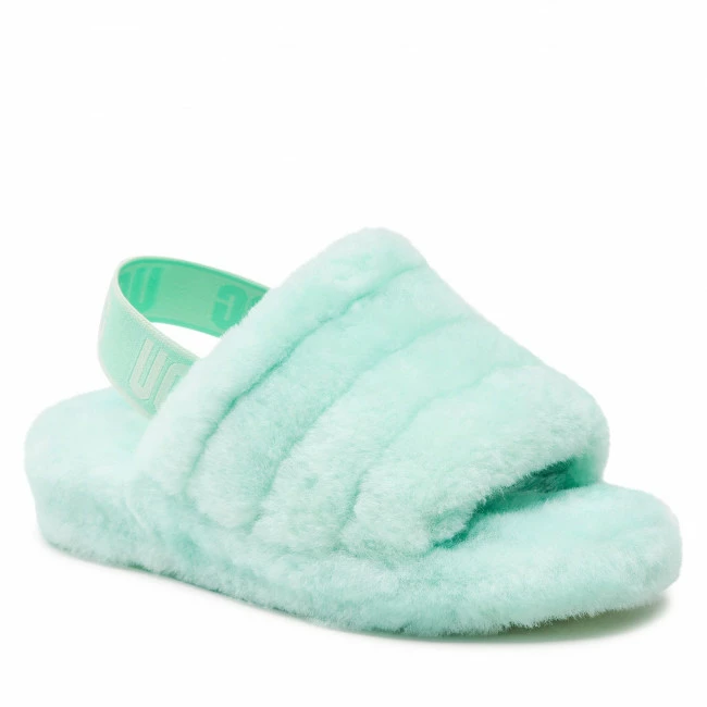 Slippers UGG - W Fluff Yeah Slide 1095119 Pemr Green 3 Slippers UGG - W Fluff Yeah Slide 1095119 Pemr Green