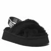 Slippers UGG - W Disco Cross Slide 1121550 Blk Black 1 Slippers UGG - W Disco Cross Slide 1121550 Blk Black -Togoshi Sales Store 01 0000300314470 pl