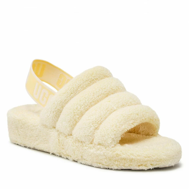 Slippers UGG - W Fluff Yeah Terry 1127116 Bpdd Yellow 3 Slippers UGG - W Fluff Yeah Terry 1127116 Bpdd Yellow