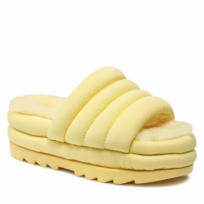 Casual Mules Slides UGG - W Maxi Slide 1126377 Bpdd Yellow 3 Casual Mules Slides UGG - W Maxi Slide 1126377 Bpdd Yellow