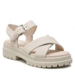 Casual Sandals Sandals TIMBERLAND - London Vibe X Strap TB0A2A9KF481 White Full Grain White