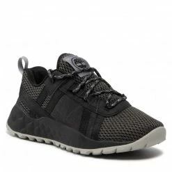 Laced Shoes Trainers TIMBERLAND - Solar Wave Lt TB0A2NJQ0151 Black Mesh Grey Black