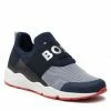 Slided Shoes Trainers BOSS - J19070 S Navy 849 Navy Blue