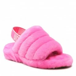Slippers UGG - W Fluff Yeah Slide 1095119 Crnt Pink