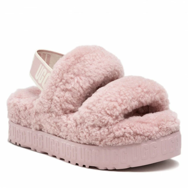 Slippers UGG - W Oh Fluffita 1120876 Rsgry Pink 3 Slippers UGG - W Oh Fluffita 1120876 Rsgry Pink