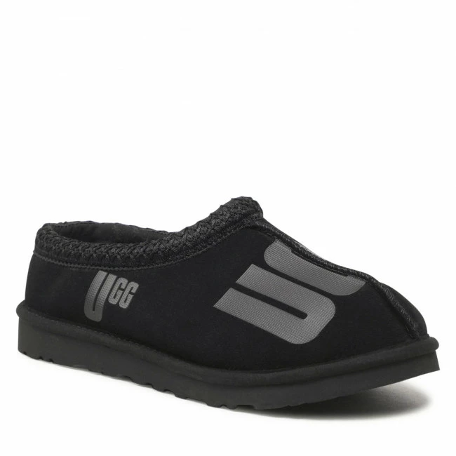 Slippers UGG - M Tasman Scatter Graphic 1135234 Blk Black 3 Slippers UGG - M Tasman Scatter Graphic 1135234 Blk Black