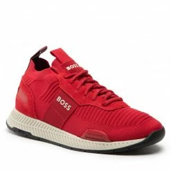Sneakers Trainers BOSS - Titanium 50470596 10232616 01 Bright Red 620 Red