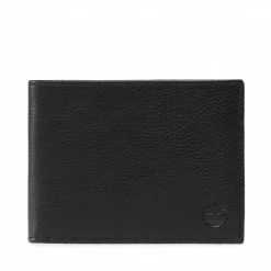 Men's Wallets Large Men's Wallet TIMBERLAND - Kn Large Bifold W C/P TB0A1DFP214 001 Black