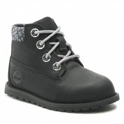 Winter Boots Hiking Boots TIMBERLAND - Pokey Pine 6in Boot TB0A2N2R015 Black Nubuck W Print Black
