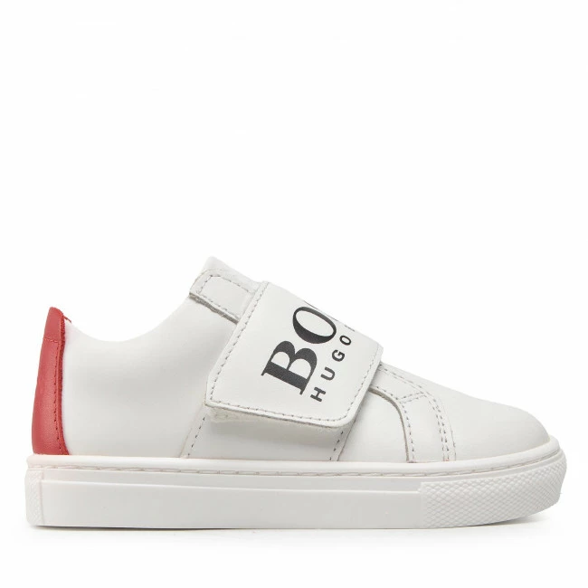 Velcro Trainers BOSS - J09168 S White 10B White 4 Velcro Trainers BOSS - J09168 S White 10B White - Image 2