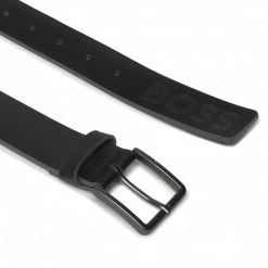 Men's Belts Men's Belt BOSS - Ther-Col-Ed 50475109 001 Black -Togoshi Sales Store 02 0000300037515 pl