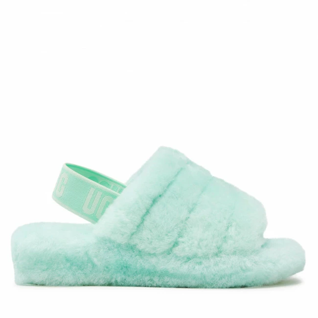 Slippers UGG - W Fluff Yeah Slide 1095119 Pemr Green 4 Slippers UGG - W Fluff Yeah Slide 1095119 Pemr Green - Image 2