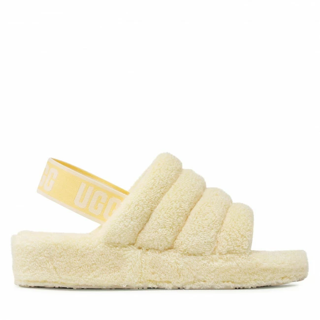 Slippers UGG - W Fluff Yeah Terry 1127116 Bpdd Yellow 4 Slippers UGG - W Fluff Yeah Terry 1127116 Bpdd Yellow - Image 2