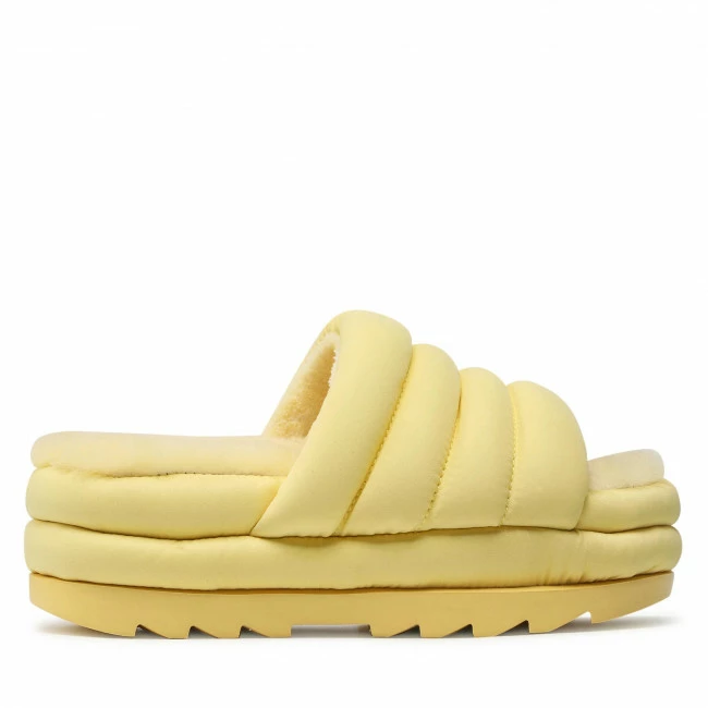 Casual Mules Slides UGG - W Maxi Slide 1126377 Bpdd Yellow 4 Casual Mules Slides UGG - W Maxi Slide 1126377 Bpdd Yellow - Image 2
